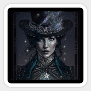 Tarot Card with Magician Sticker